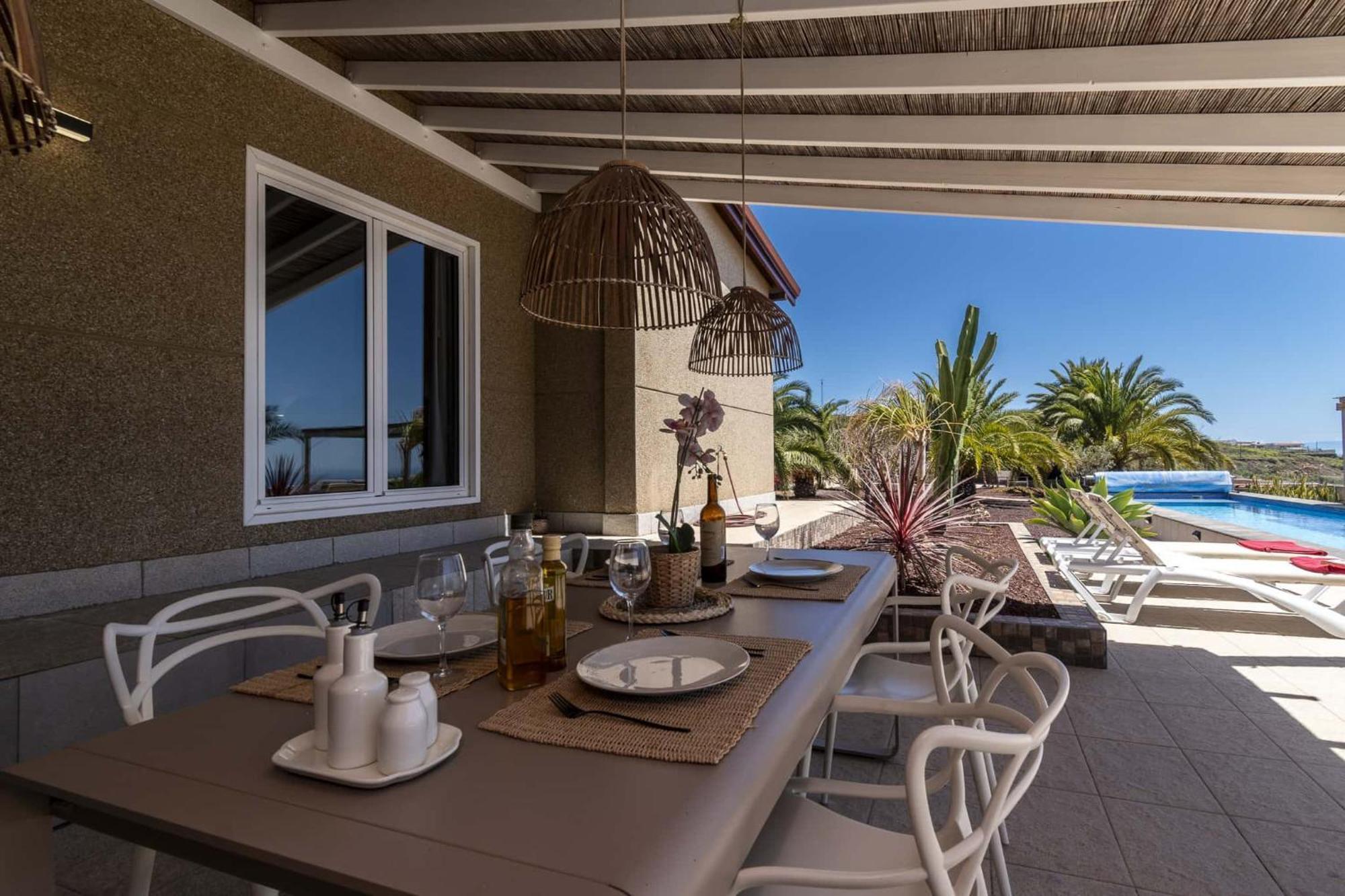 Casa Las Palmeras Granadilla De Abona Bagian luar foto