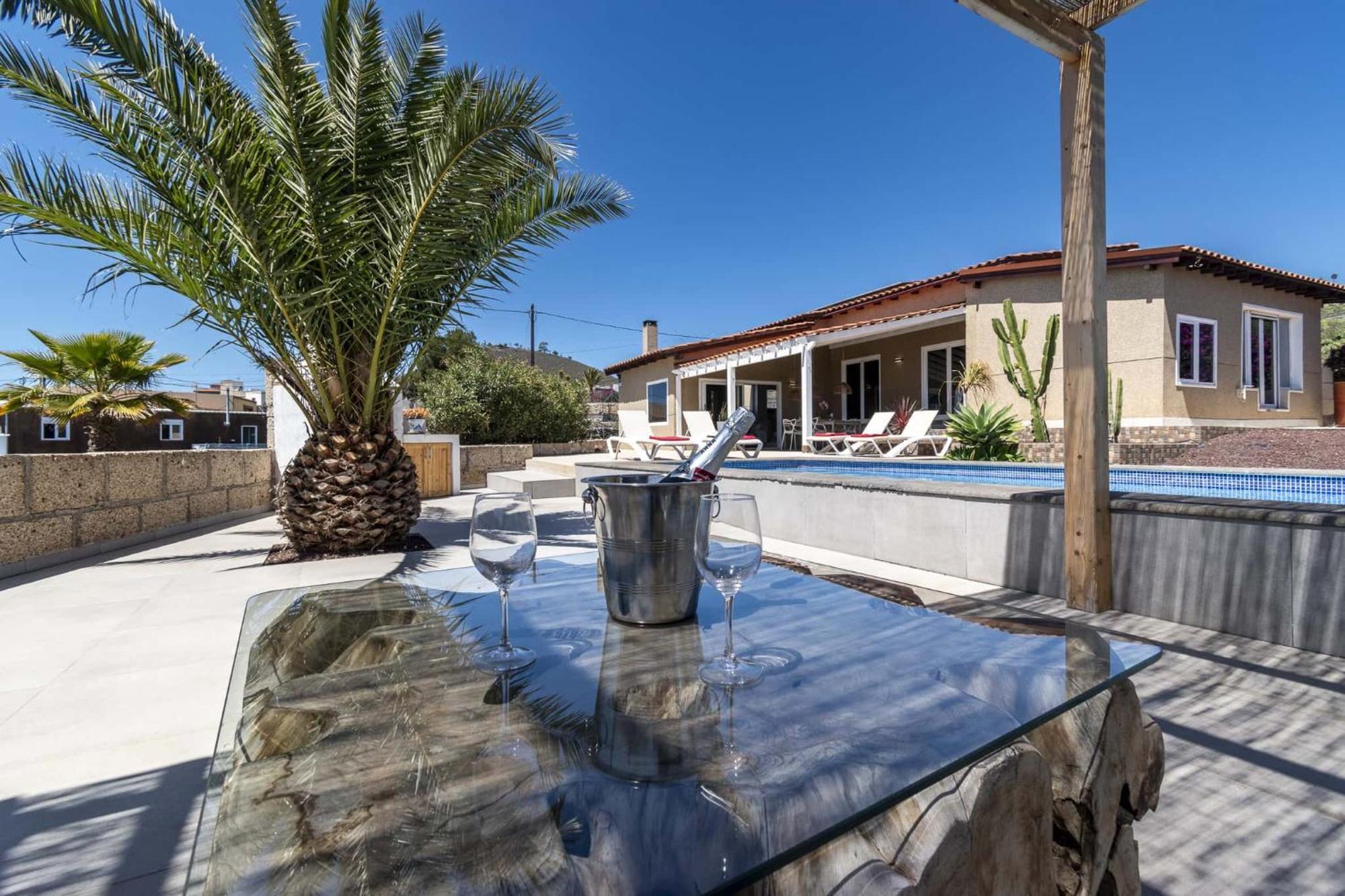 Casa Las Palmeras Granadilla De Abona Bagian luar foto